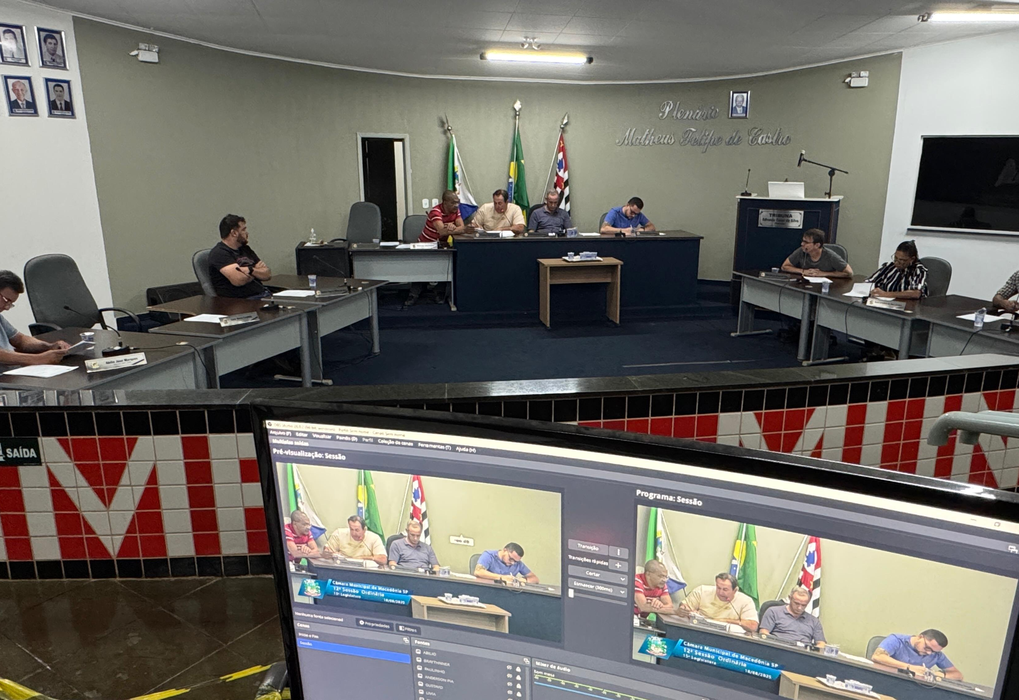 12ª Sessão Ordinária da 15ª Legislatura.